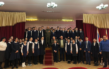 Изображение: Встреча с Председателем Совета ветеранов РСО-Алания